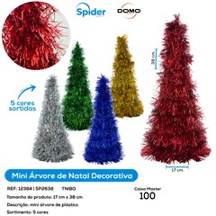 ARVORE DE NATAL MINI COLORIDA