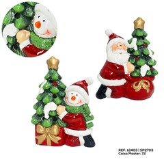 ARVORE DE NATAL DE CERAMICA