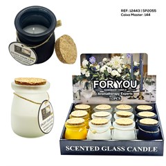 VELA VIDRO FOSCO TAMPA CORTICA