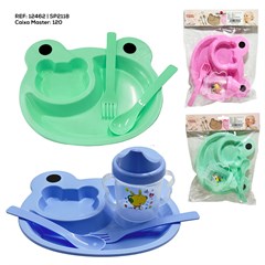 KIT REFEICAO 4 PECAS INFANTIL