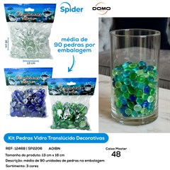 PEDRAS VIDRO TRANSLUCIDO