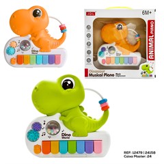 PIANO MUSICAL DINOSSAURO