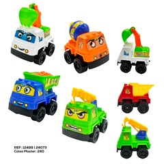 CARRINHOS CONSTRUCAO PULL BACK