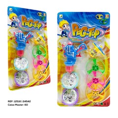 KIT LANCA DISCOS COM LUZ 7 PEC