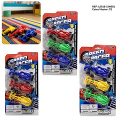 KIT 3 CARROS  FORMULA 1