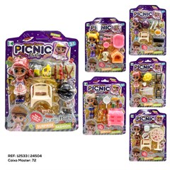 KIT PICNIC BONECA