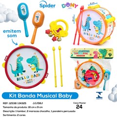 KIT MUSICAL DINOSSAURO