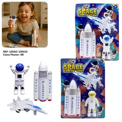 KIT ASTRONAUTA COM NAVE PULL B