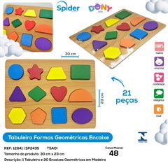 PRANCHA ENCAIXES GEOMETRICOS