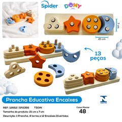 PRANCHA EDUCATIVA ENCAIXE