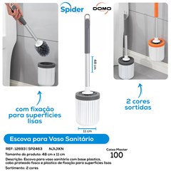 ESCOVA P/ VASO SANITARIO