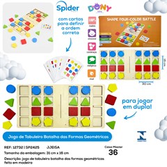 PRANCHA BATALHA DAS FORMAS GEOMETRICAS