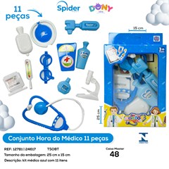 KIT HORA DO MEDICO 11 PCS