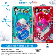 KIT HORA DO MEDICO 2 PCS