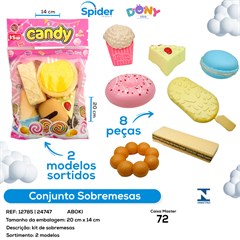 KIT DE SOBREMESAS 8 PECAS