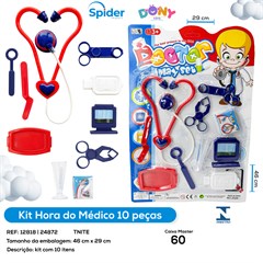 KIT HORA DO MEDICO 9 PCS