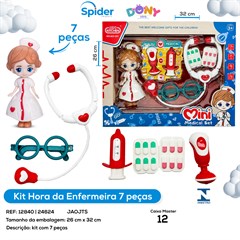 KIT HORA DA ENFERMEIRA 7 ITENS