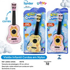 MINI VIOLAO MUSICAL 2 CORES