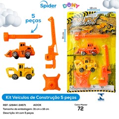 KIT VEICULOS DE CONSTRUCAO