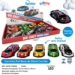 CARRO PULL BACK METAL