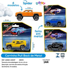 CARRO PULL BACK METAL