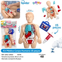 KIT MEDICO CORPO HUMANO