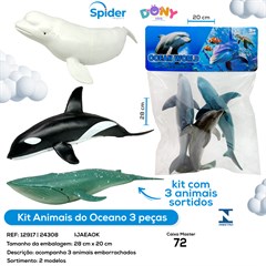 KIT ANIMAIS DO OCEANO