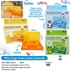 JOGO 4 EM LINHA MINI