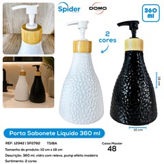 PORTA SABONETE LIQUIDO 360ML
