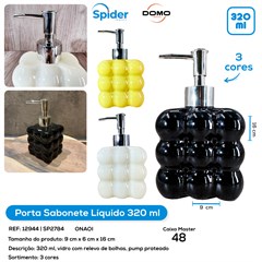 PORTA SABONETE LIQUIDO 320ML