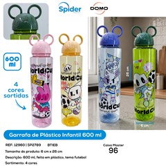 GARRAFA DE PLASTICO INFANTIL 600ML