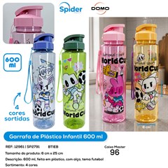 GARRAFA DE PLASTICO INFANTIL 600ML