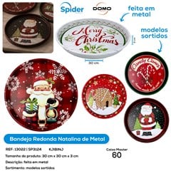 BANDEJA REDONDA NATAL