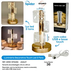 LUMINARIA DOURADA