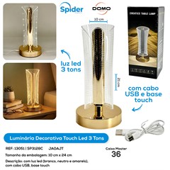 LUMINARIA DOURADA