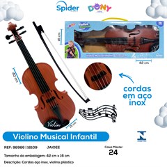 VIOLINO MUSICAL INFANTIL