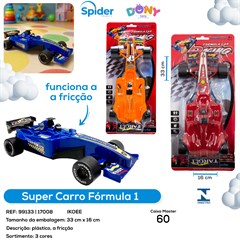 SUPER CARRO FORMULA 1  FRICCAO
